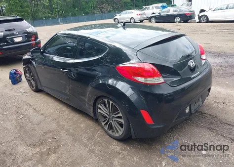 2013 Hyundai Veloster Base W/Gray из США, поврежденный, VIN KMHTC6AD6DU105953